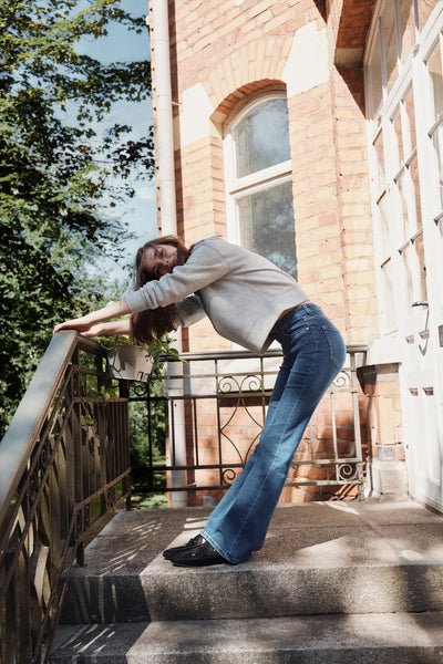 Flared High Jeans
